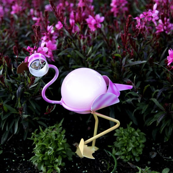 LED záhradná dekorácia Swan