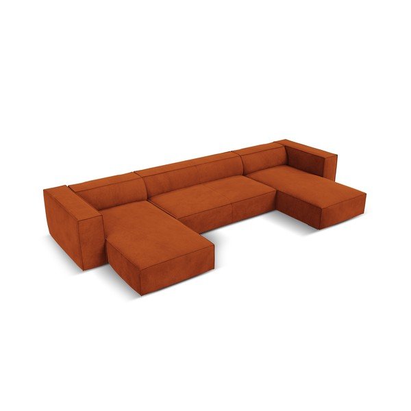 Oranžová rohová pohovka (do "U") Madame - Windsor & Co Sofas-image-2