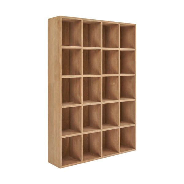 Poschodová polica z borovicového dreva v prírodnej farbe 44 cm Moss – House Nordic-image-1