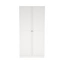 Biela šatníková skriňa 99x200x62 cm Billund – Tvilum