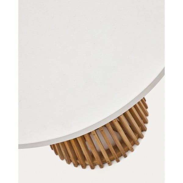 Okrúhly záhradný jedálenský stôl ø 90 cm Alcaufar – Kave Home-image-3