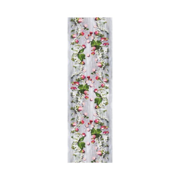 Vysokoodolný behúň Webtappeti Rose, 58 × 190 cm-image-1
