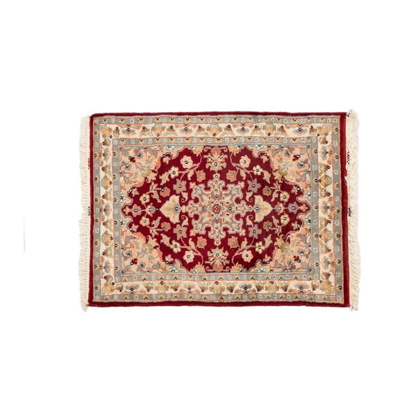 Ručne viazaný koberec Kashmirian, 89x63 cm