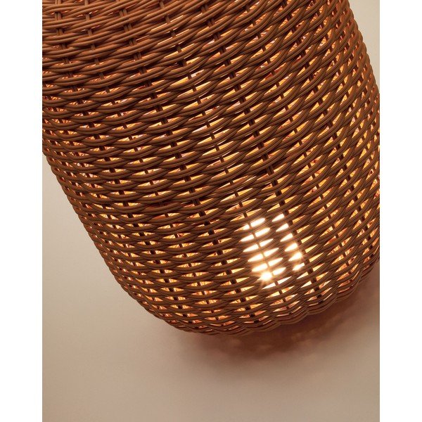Hnedý LED lampáš na USB (výška  55 cm) Saranella – Kave Home-image-2