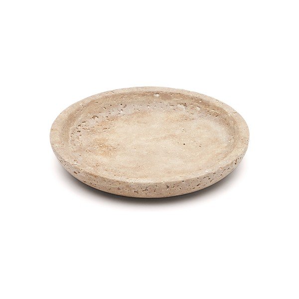 Kamenná dekoratívna tácka ø 18 cm Madlena – Kave Home