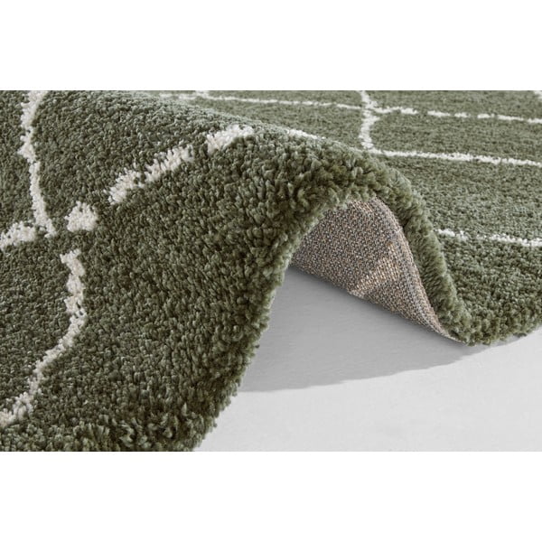 Zelený koberec Mint Rugs Hash, 120 x 170 cm-image-1