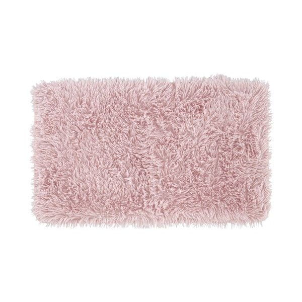 Ružová kúpeľňová predložka 80x50 cm Cuddly - Catherine Lansfield