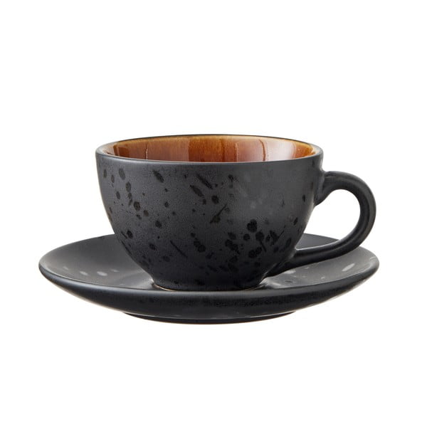 Čierne keramické šálky v súprave 4 ks 240 ml Gastro Black/Mix – Bitz-image-3