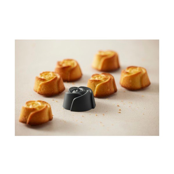 Silikónové formy na pečenie muffinov v súprave 6 ks Rose – Blomsterbergs-image-3