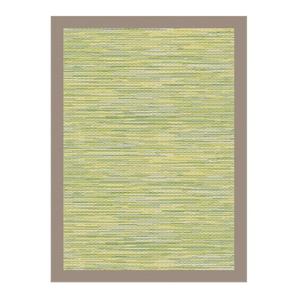 Zelený koberec Calista Rugs Bruges, 60 x 110 cm