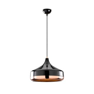 Závesné svietidlo v čierno-medenej farbe Opviq lights Yildo, ø 36 cm