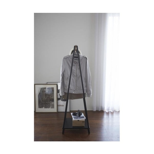 Čierny kovový stojan na oblečenie Tower – YAMAZAKI-image-3
