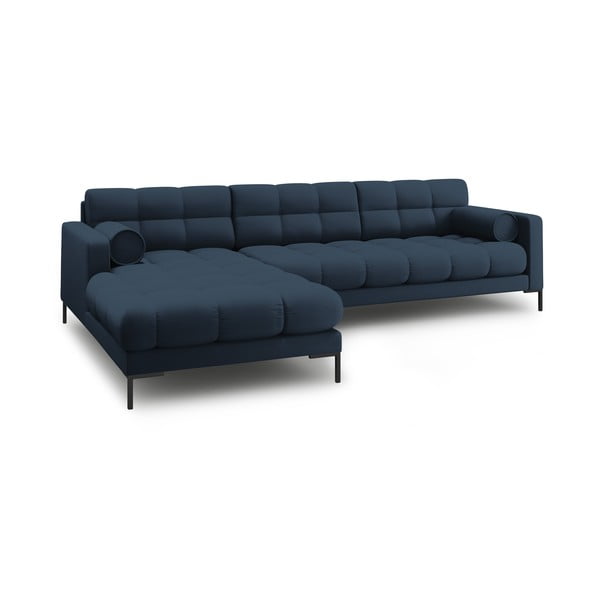 Modrá rohová pohovka (ľavý roh) Bali – Cosmopolitan Design-image-4