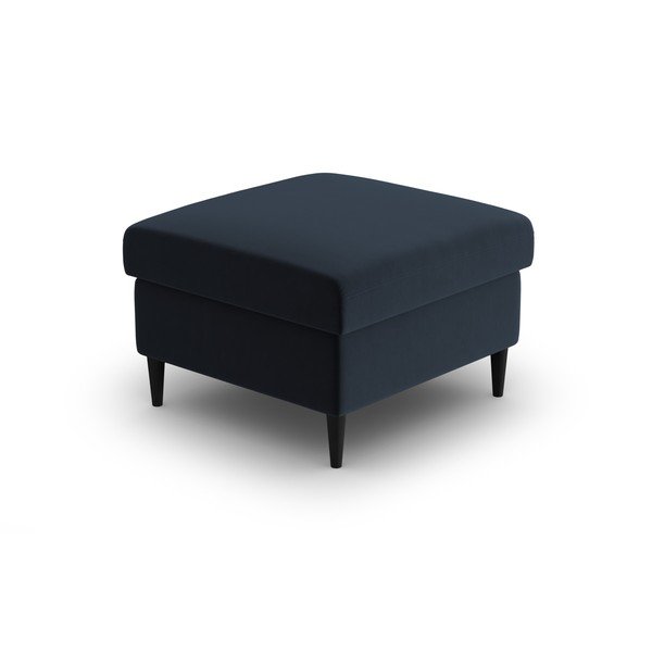 Tmavomodrá zamatová podnožka Kyoto – Cosmopolitan Design-image-2