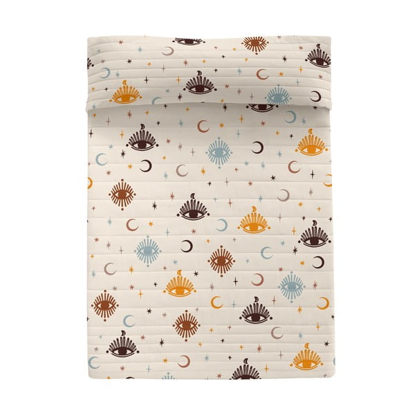 Béžový prešívaný pléd 180x260 cm Mystical – Aware-image-2