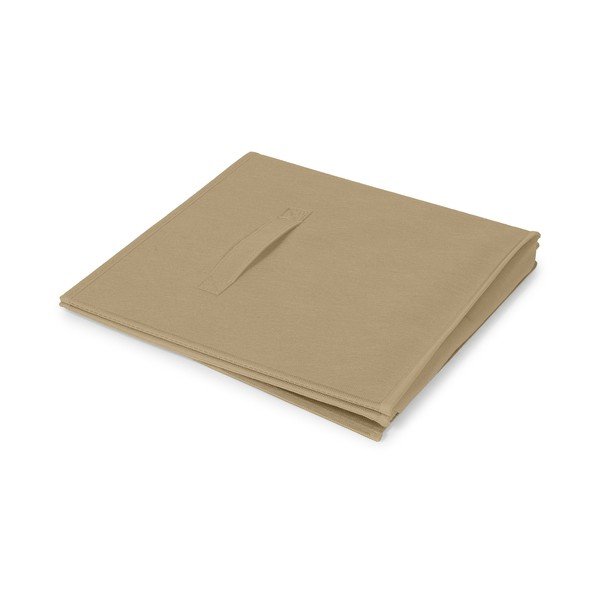 Khaki plastový úložný box 31x31x31 cm – Compactor-image-1
