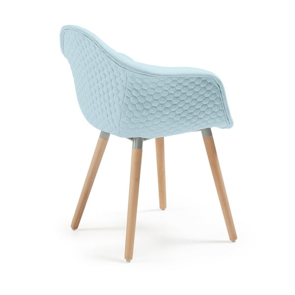 Svetlomodré kreslo La Forma Kenna-image-2