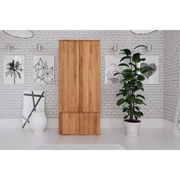 Šatníková skriňa z bukového dreva 90x206 cm Vento 2 - The Beds-image-1