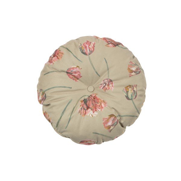 Béžový vankúš BePureHome Vogue, ø 45 cm-image-1