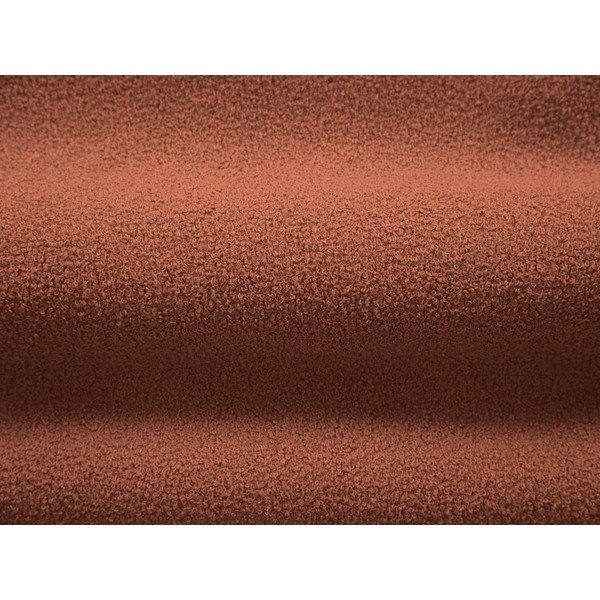 Rohová pohovka z textílie buklé v terakotovej farbe (ľavý roh/s leňoškou) Jenny – Micadoni -image-4
