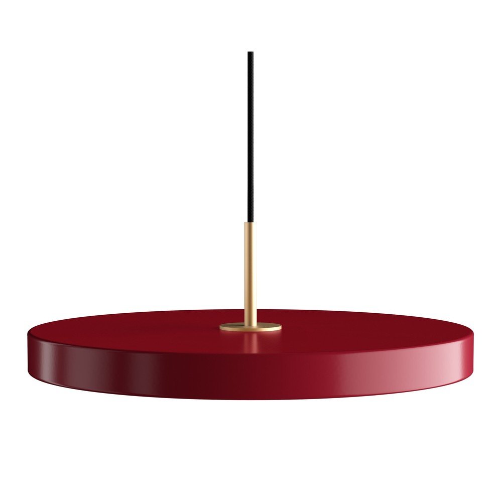 E-shop Červené LED závesné svietidlo s kovovým tienidlom ø 43 cm Asteria Medium – UMAGE