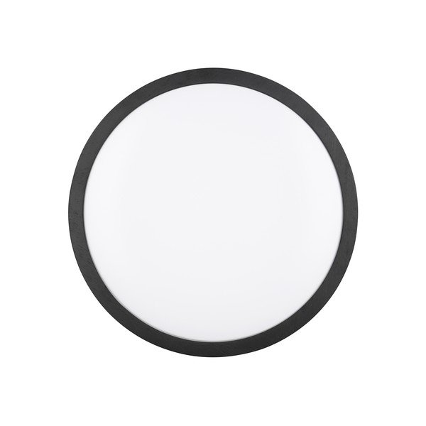 Čierne LED stropné svietidlo ø 40 cm Iseo – Trio-image-4