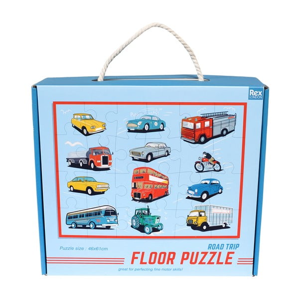 Puzzle (počet dielikov 24) Road Trip – Rex London-image-3