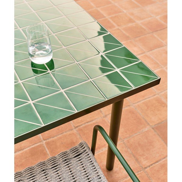 Záhradný jedálenský stôl s keramickou doskou 101x223 cm Maurina – Kave Home-image-3