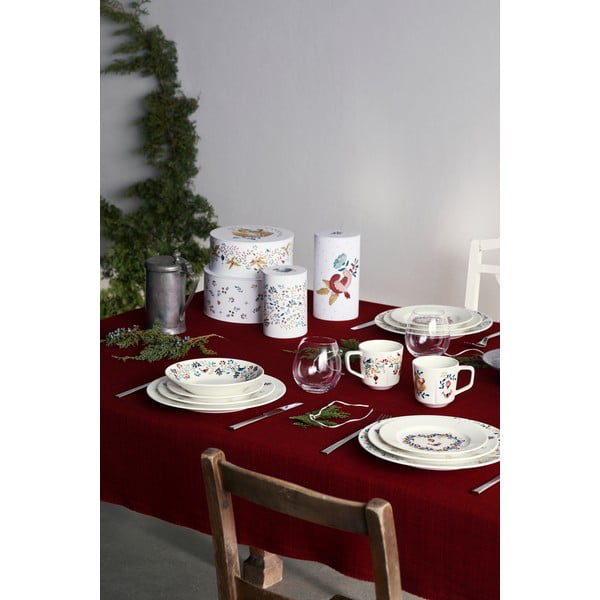 Biely hlboký porcelánový tanier ø 19 cm Grand Cru Cottage – Rosendahl-image-4