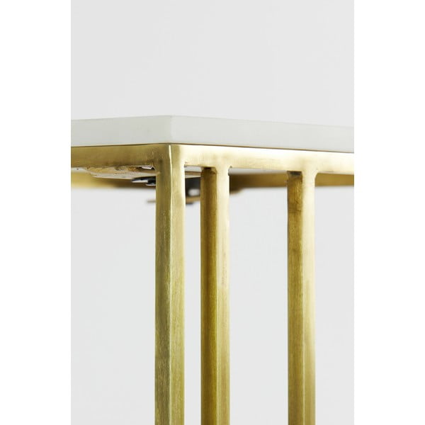 Odkladací stolík s doskou v dekore mramoru 31x41 cm Roshan – Light & Living-image-1