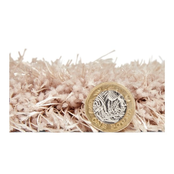 Béžový ručne tuftovaný koberec Think Rugs Montana Puro Beige, 80 × 150 cm-image-2