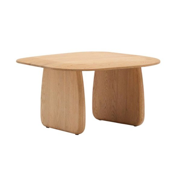 Odkladací stolík z dubového dreva 70x71 cm Pirita – Kave Home
