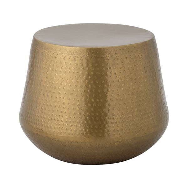 Kovový okrúhly konferenčný stolík v zlatej farbe ø 50 cm Avola – Bloomingville