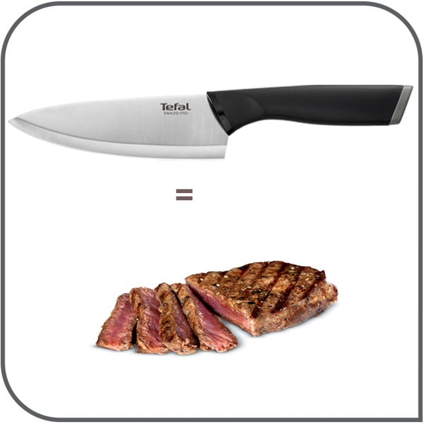 Kuchársky nôž z nehrdzavejúcej ocele Comfort - Tefal-image-1