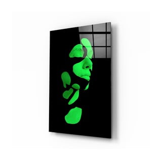 Sklenený obraz Insigne Fragmented Green