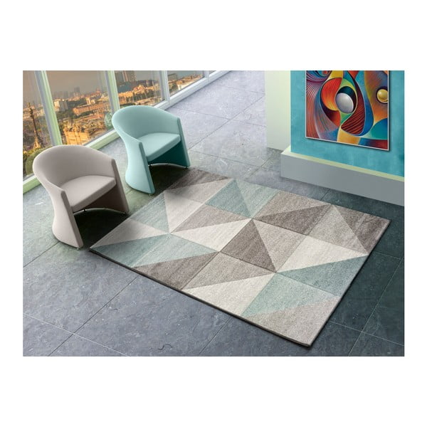 Modro-sivý koberec Universal Retudo Naia, 80 × 150 cm-image-1