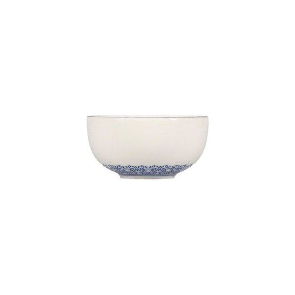Biela/modrá porcelánová miska 210 ml Azul – BonBistro-image-2