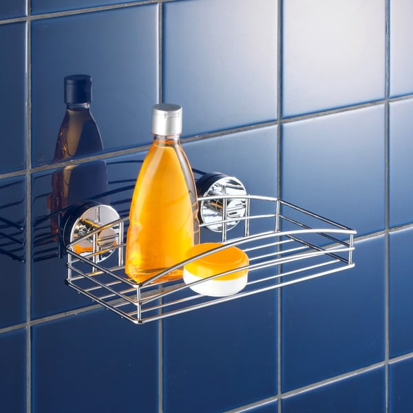 Samodržiaca polička Wenko Vacuum-Loc, 26 x 14 cm-image-1