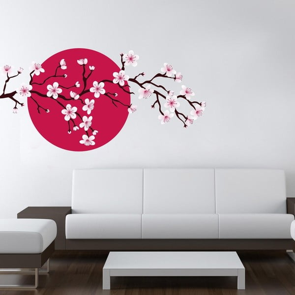 Samolepka na stenu Sakura
