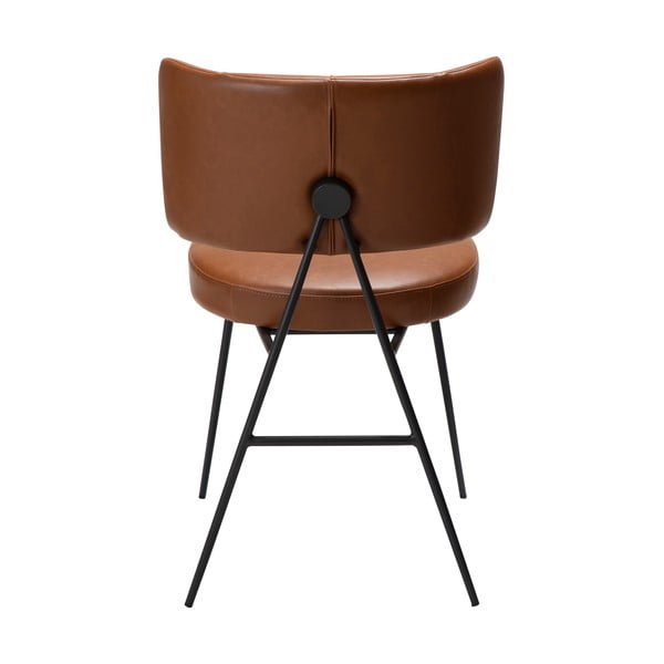 Koňakovohnedá jedálenská stolička Roost – DAN-FORM Denmark-image-4