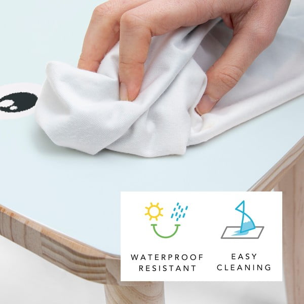 Detská stolička z masívnej borovice Little Nice Things Bunny-image-3