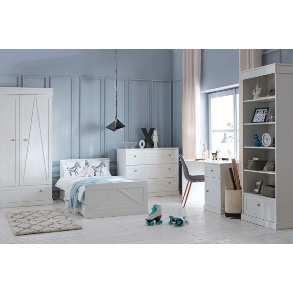 Biela detská posteľ 120x200 cm Marie – Pinio-image-1