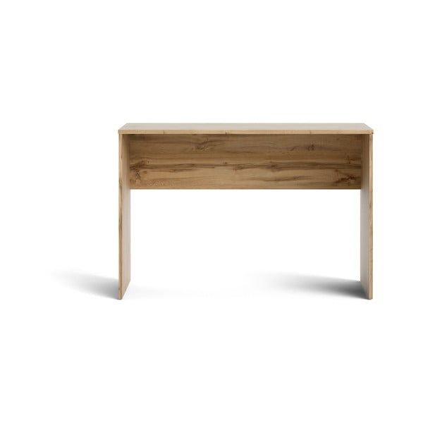 Hnedý pracovný stôl v dubovom dekore Tvilum Function Plus