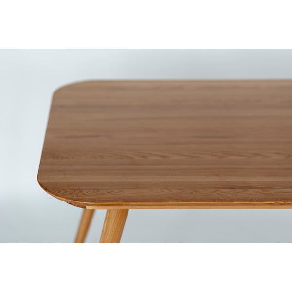 Jedálenský stôl z jaseňového dreva Ragaba Contrast, 180 x 90 cm-image-2