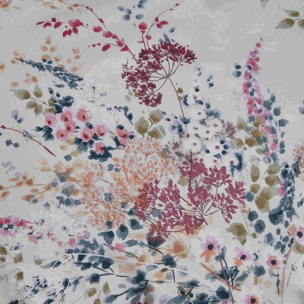 Bielo-béžové obliečky 200x200 cm Dried Flowers - Catherine Lansfield-image-4