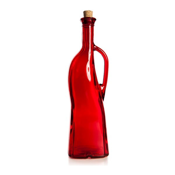 Červená fľaša na olej Mezzo, 750 ml