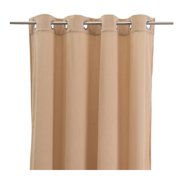 Svetlohnedý menčestrový záves 140x260 cm Merely – Casa Selección