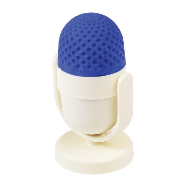 Modro-biela guma na gumovanie so strúhadlom Rex London Microphone