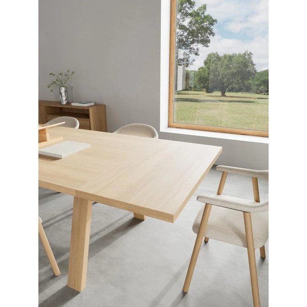 Dyhované prídavné dosky k jedálenskému stolu 2 ks 50x100 cm Lamberth – Actona-image-1