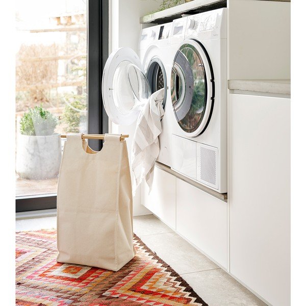 Svetlosivý nástenný kôš na bielizeň Laundry Box – ReCollector-image-2